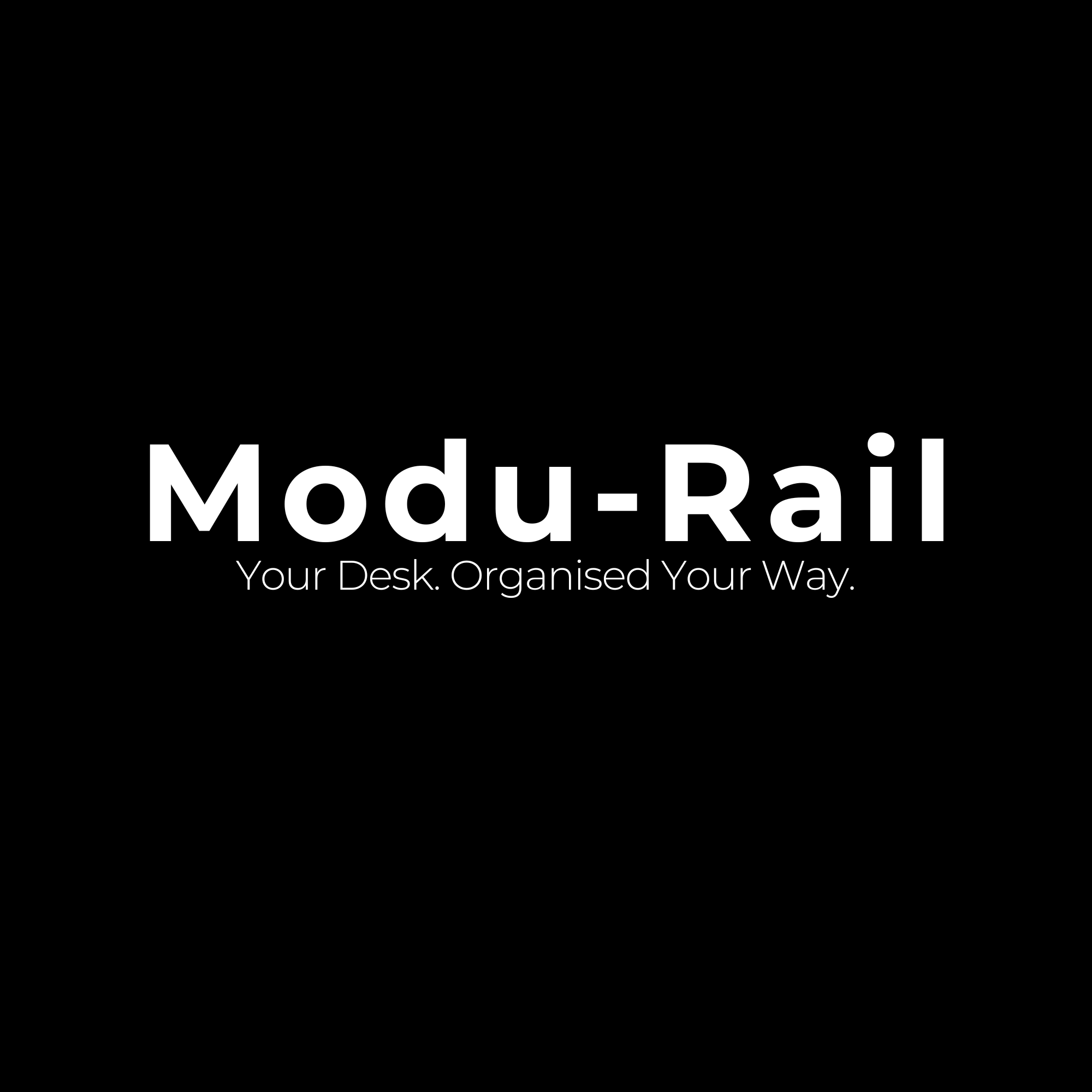 Modu-Rail Starter Set - Modular Desk Organisation System