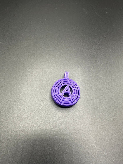 Gyroscope Fidget Toy Keychain | Free Personalisation | Multiple Colours